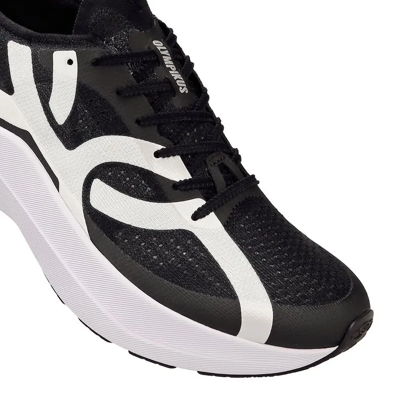 ZAPATILLA RUNNING MUJER CORRE 5 NEGRO/BLANCO - 7