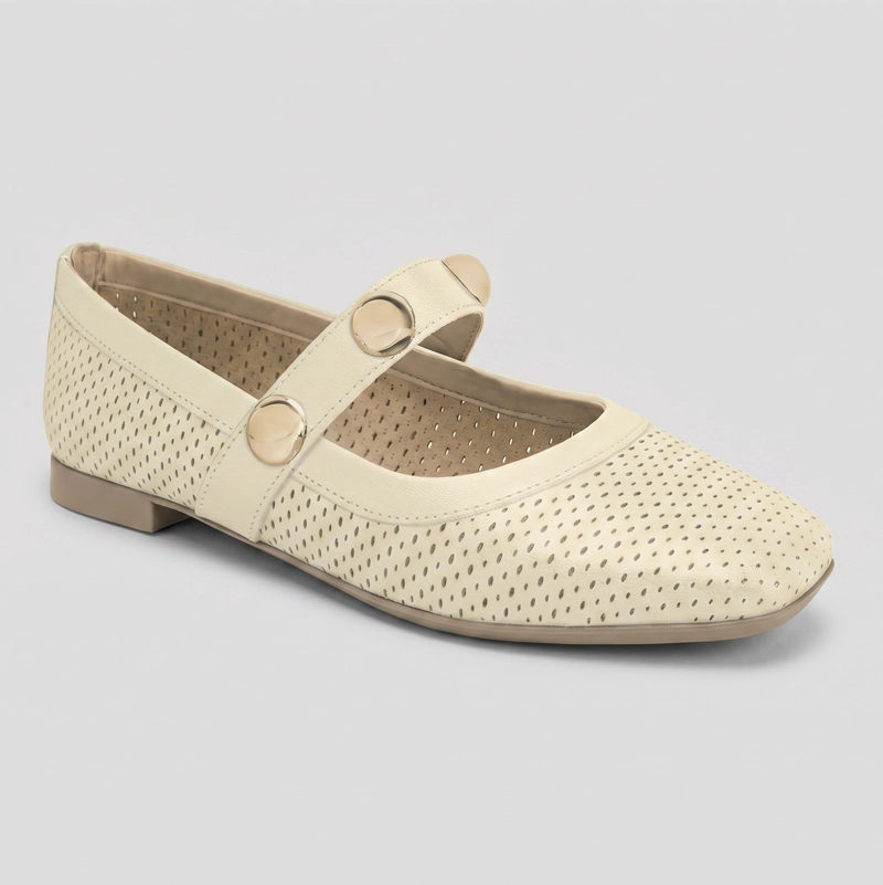 BALLERINA MUJER_ CREMA VANESSA 87 PICCADILLY - 3