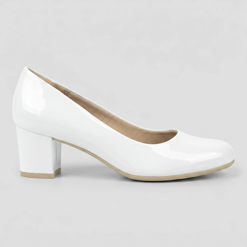 ZAPATO MUJER_ BLANCO/CHAROL LAURA PICCADILLY - 1
