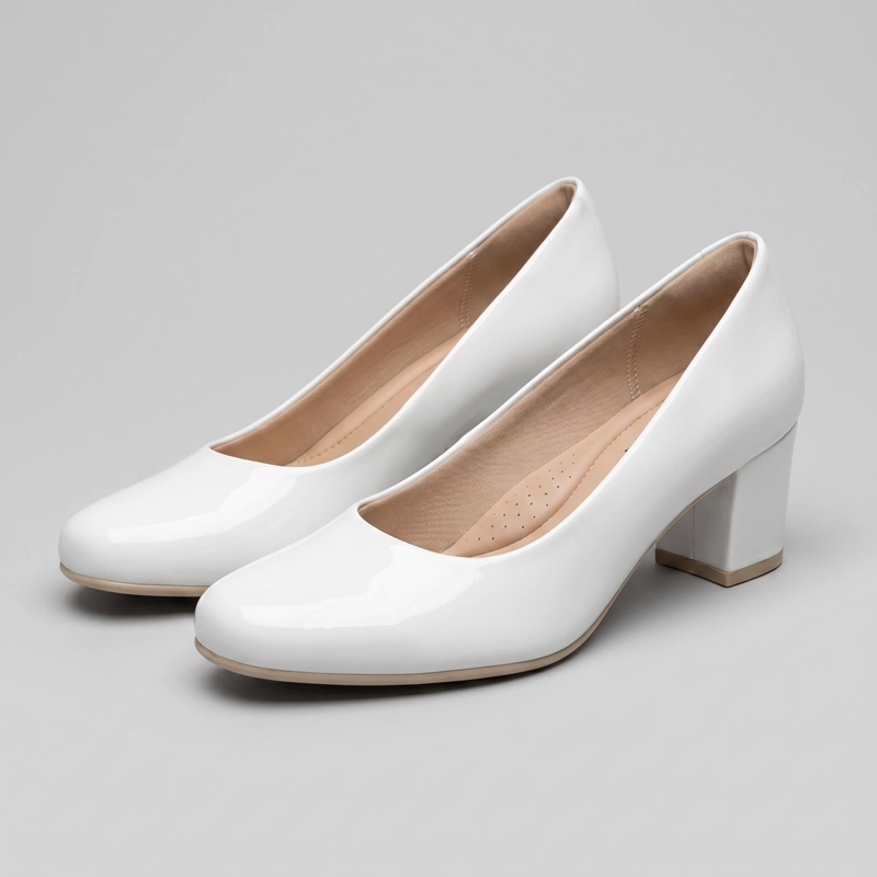 ZAPATO MUJER_ BLANCO/CHAROL LAURA PICCADILLY - 2