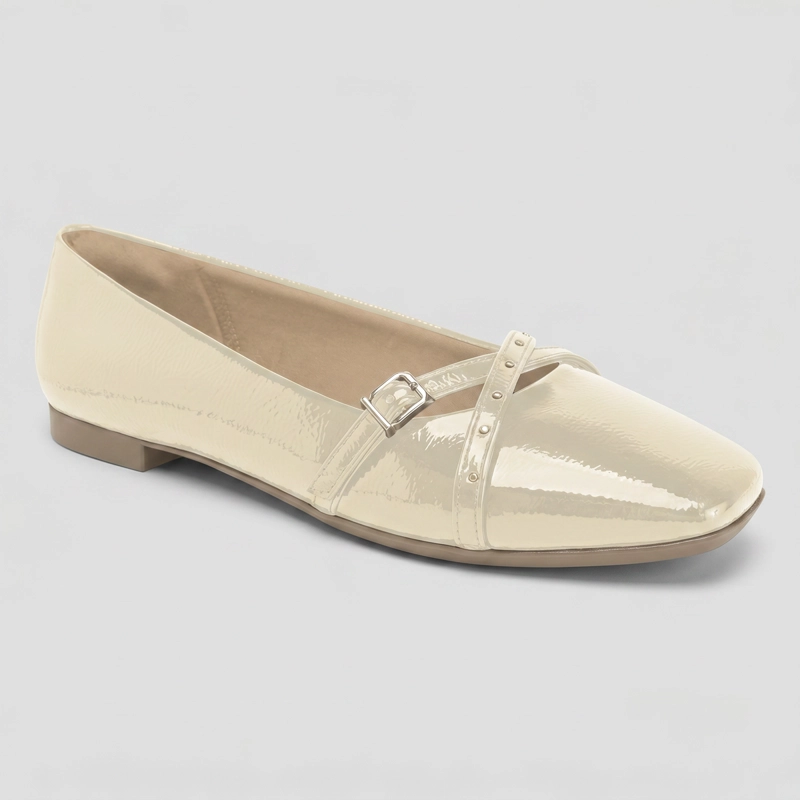 BALLERINA MUJER_ CREMA VANESSA PICCADILLY - 2