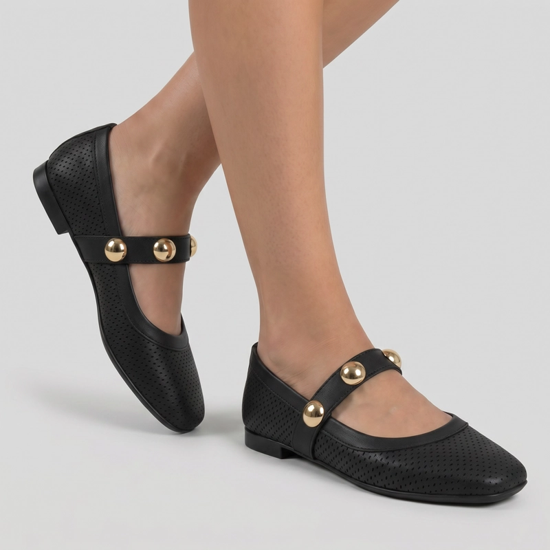 BALLERINA MUJER_ NEGRO VANESSA 87 PICCADILLY - 4