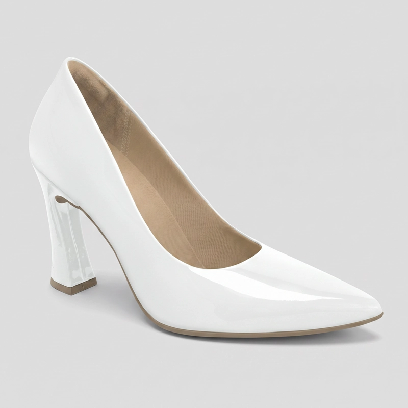 ZAPATO MUJER_ BLANCO/CHAROL SILVANA PICCADILLY - 2