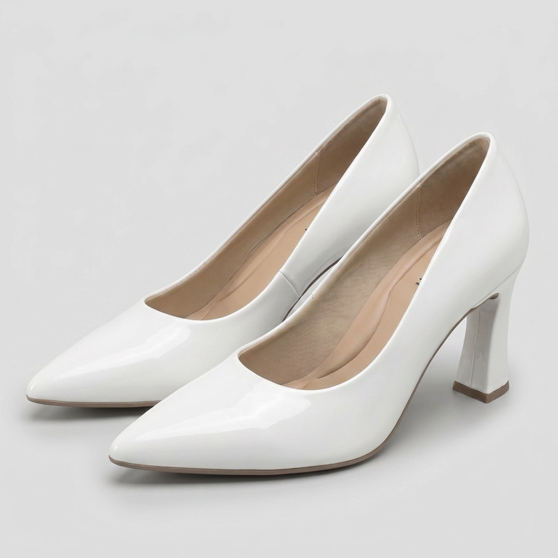 ZAPATO MUJER BLANCO/CHAROL SILVANA PICCADILLY - 3
