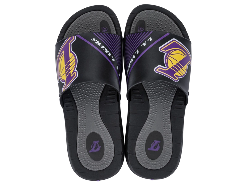 SANDALIA MORADO HOMBRE_ LAKERS RUSH NBA RIDER - 1