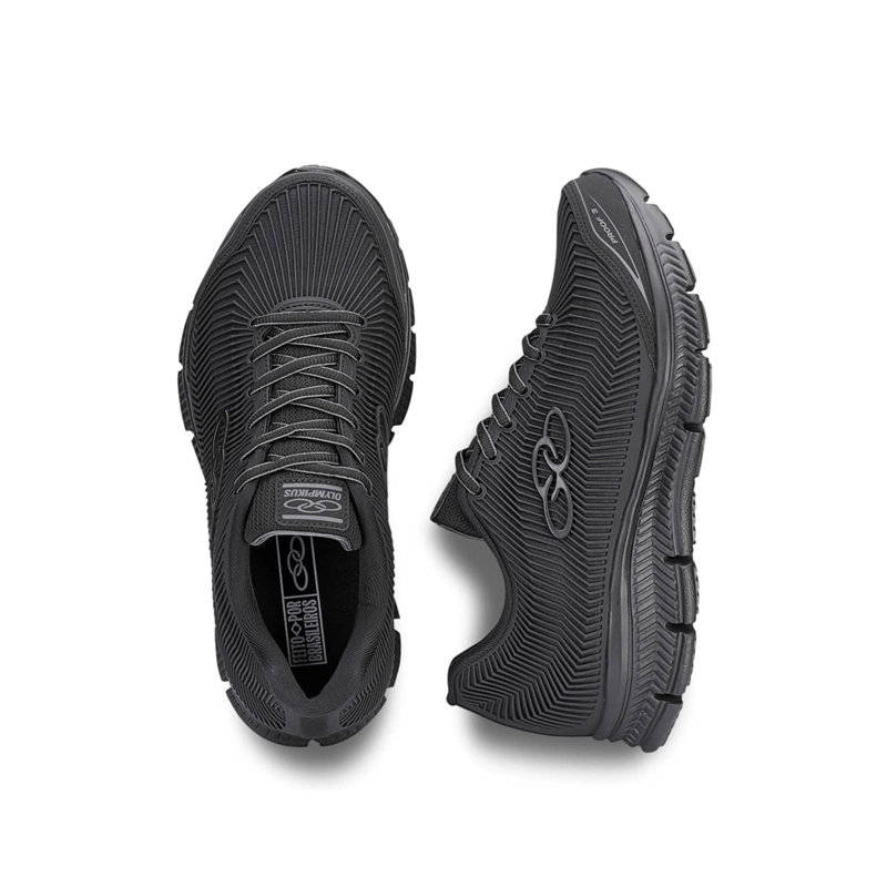 ZAPATILLA INFANTIL PROOF 3 INFANTIL NEGRO/GRIS - 3