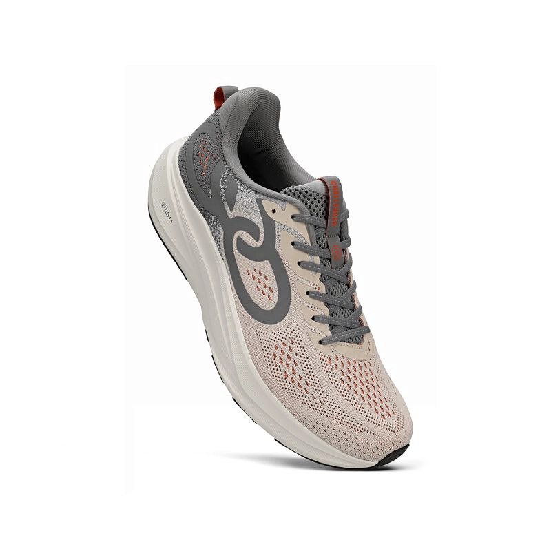 ZAPATILLA RUNNING HOMBRE CHALLENGER 6 BEIGE/GRIS - 2