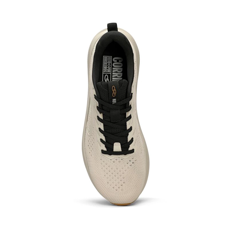 ZAPATILLA RUNNING HOMBRE NUVEM ARENA/NEGRO - 4