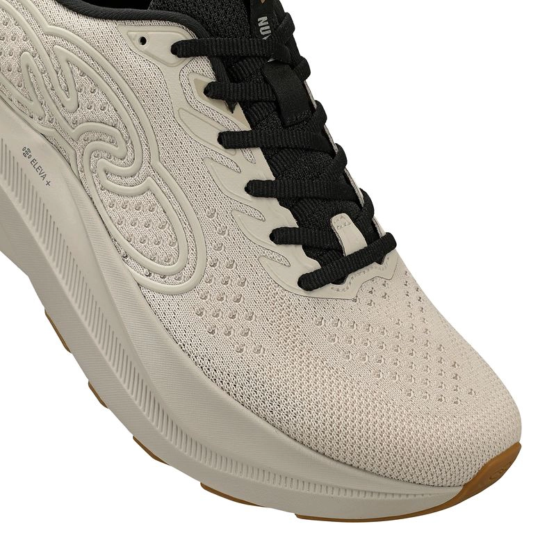 ZAPATILLA RUNNING HOMBRE NUVEM ARENA/NEGRO - 7