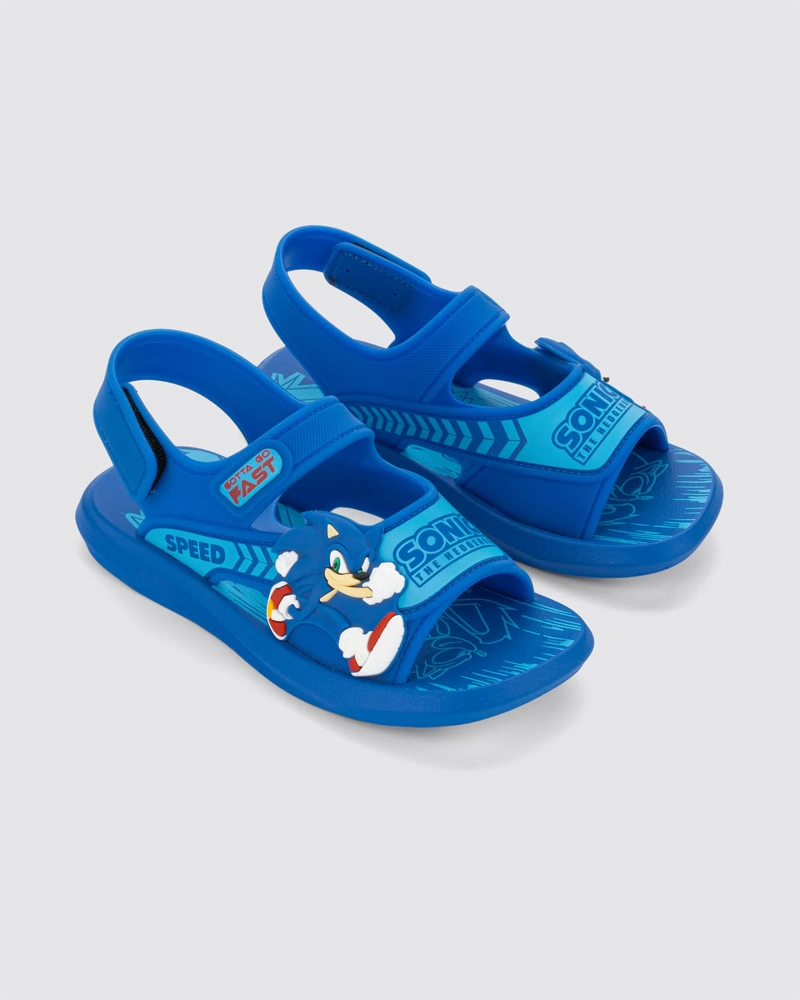 SANDALIA INFANTIL_ AZUL SONIC IPANEMA - 3