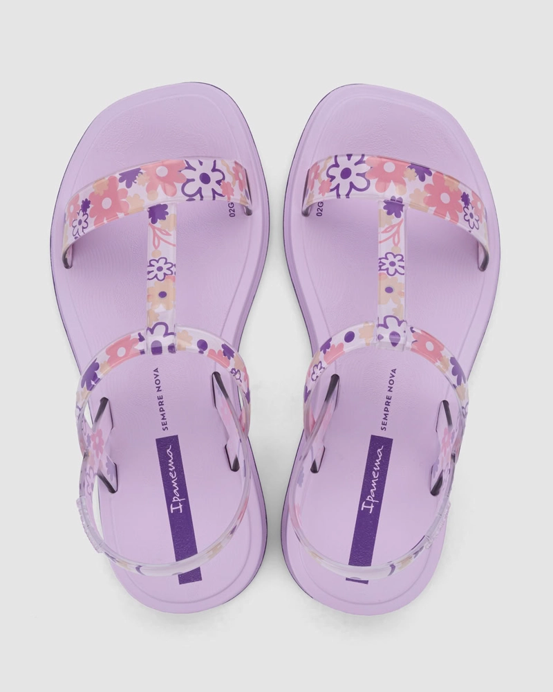 SANDALIA INFANTIL_ LILA GLOW TRENDY IPANEMA - 2