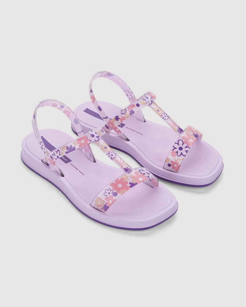 SANDALIA INFANTIL_ LILA GLOW TRENDY IPANEMA - 3