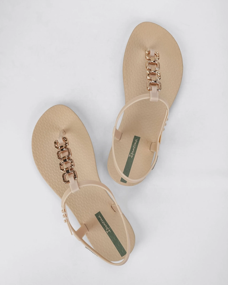 SANDALIA MUJER_ BEIGE CLASS 46 IPANEMA - 1