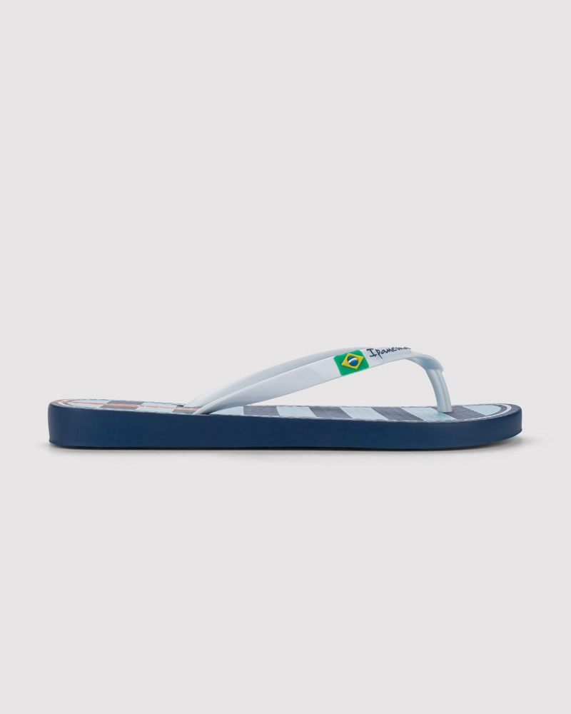 SANDALIA MUJER_ AZUL/BLANCO CORE IPANEMA - 1