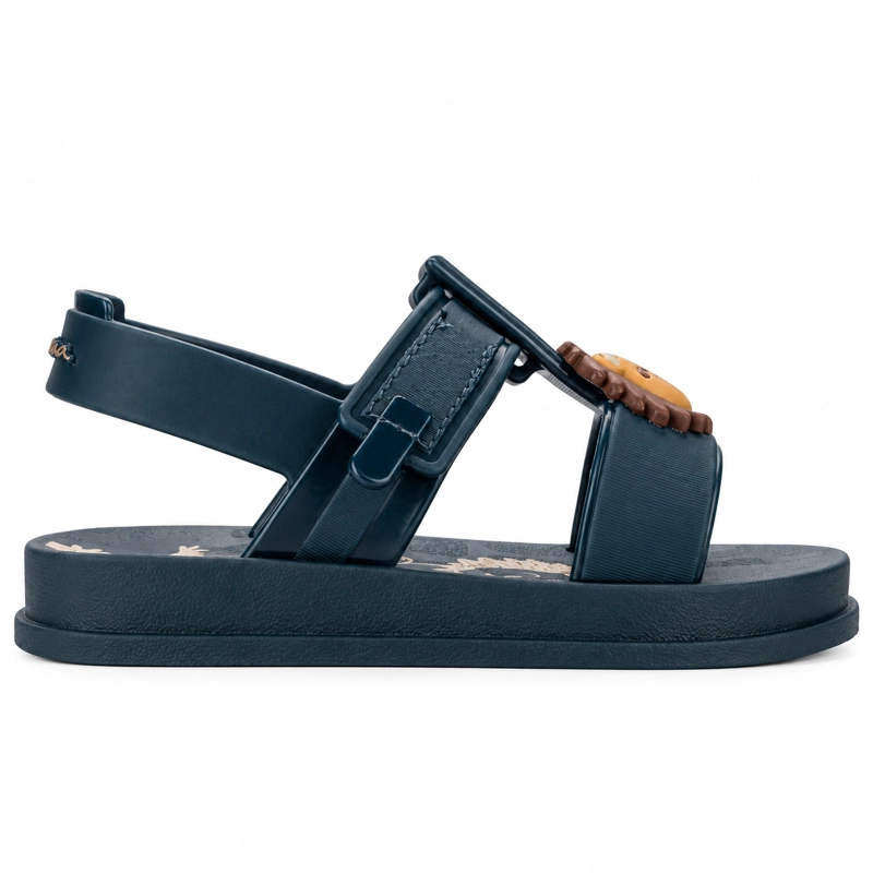 SANDALIA BEBE AZUL/BEIGE LITTEL JOY IPANEMA - 1