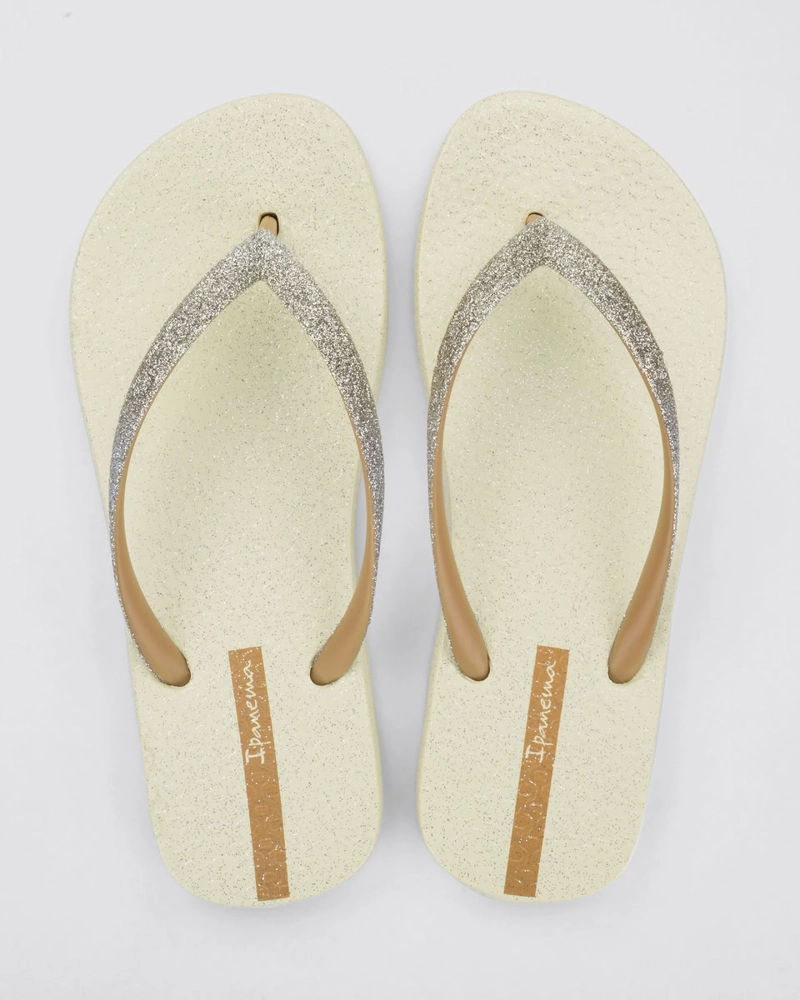 SANDALIA MUJER_ BEIGE/GLITTER POWER IPANEMA - 3