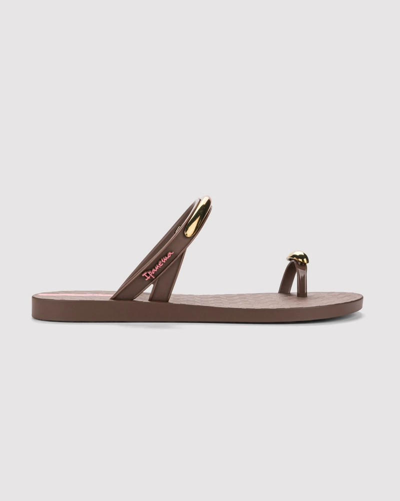 SANDALIA MUJER_ MARRON RING LUX IPANEMA - 1