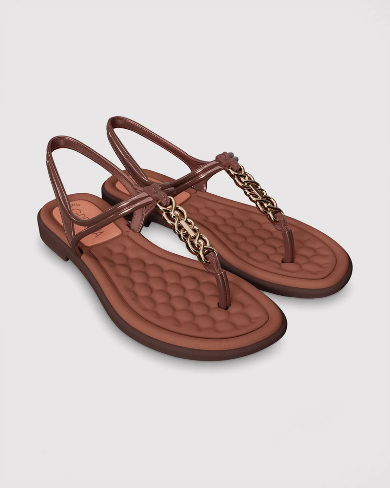 SANDALIA MUJER_ COBRE ENCANTO CONFORT GRENDHA - 3