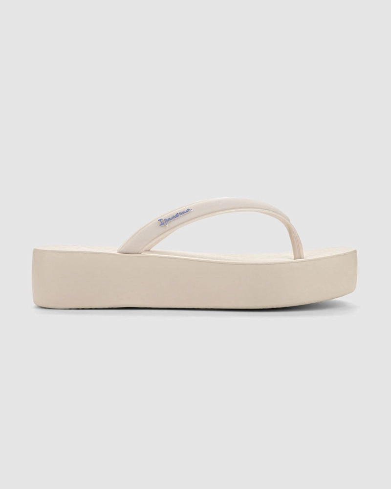SANDALIA MUJER_ BEIGE PLUMA UP IPANEMA - 1