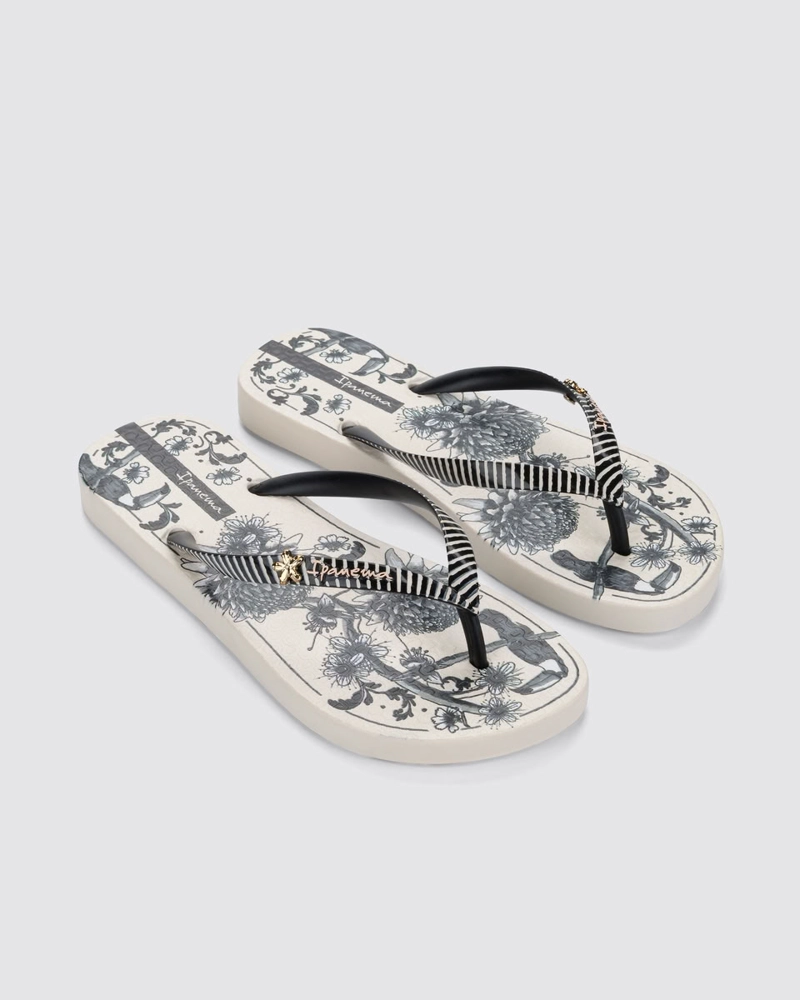 SANDALIA MUJER_ BEIGE/NEGRO VIBRA IPANEMA - 3
