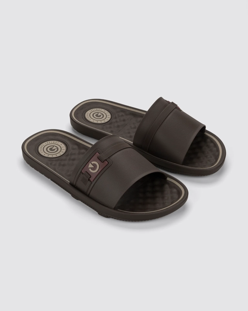 SANDALIA HOMBRE_ MARRON ARIZONA SLIDE 28 CARTAGO - 4