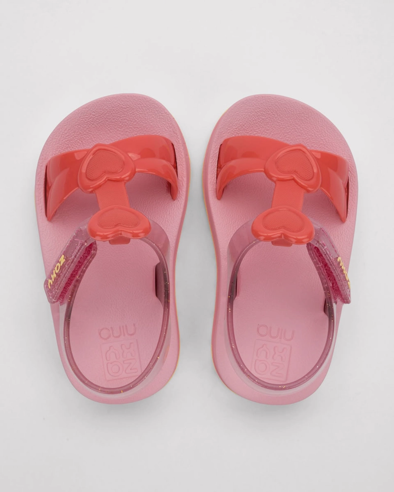 SANDALIA BEBE_ ROSA/ROJO SWEET ZAXY - 2
