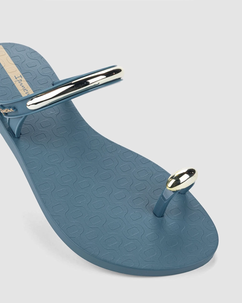 SANDALIA MUJER_ AZUL CLARO RING LUX IPANEMA - 2