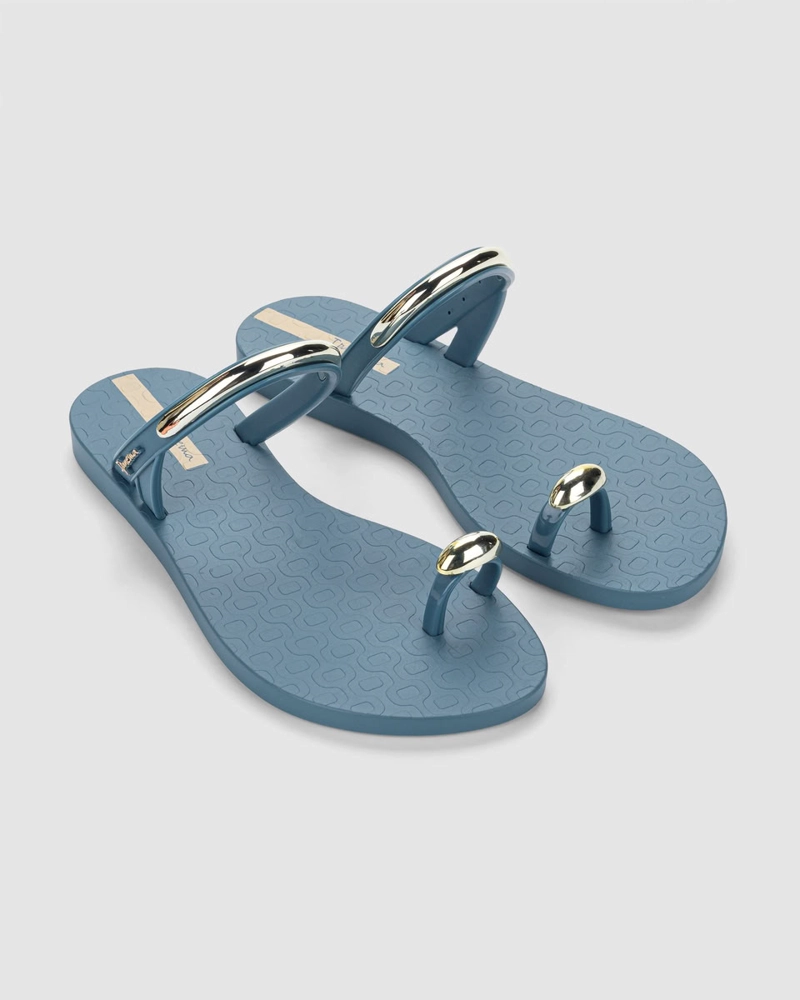 SANDALIA MUJER_ AZUL CLARO RING LUX IPANEMA - 3
