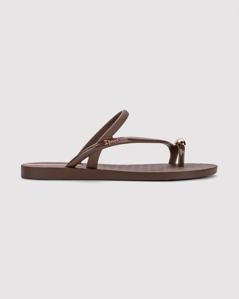 SANDALIA MUJER_ MARRON GLAM RING 2 IPANEMA - 1
