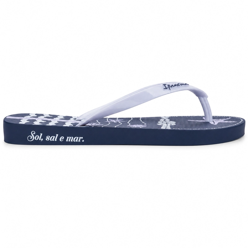 SANDALIA MUJER_ BLANCO/AZUL NAVY IPANEMA - 1