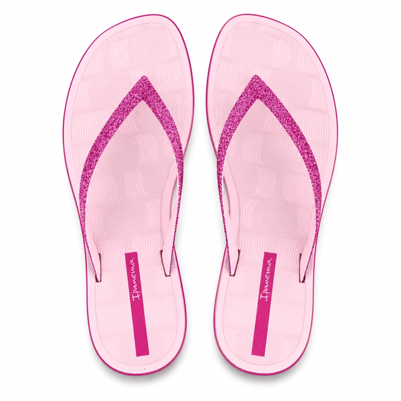SANDALIA MUJER_ ROSA CLARO/GLITTER GOLD IPANEMA - 2