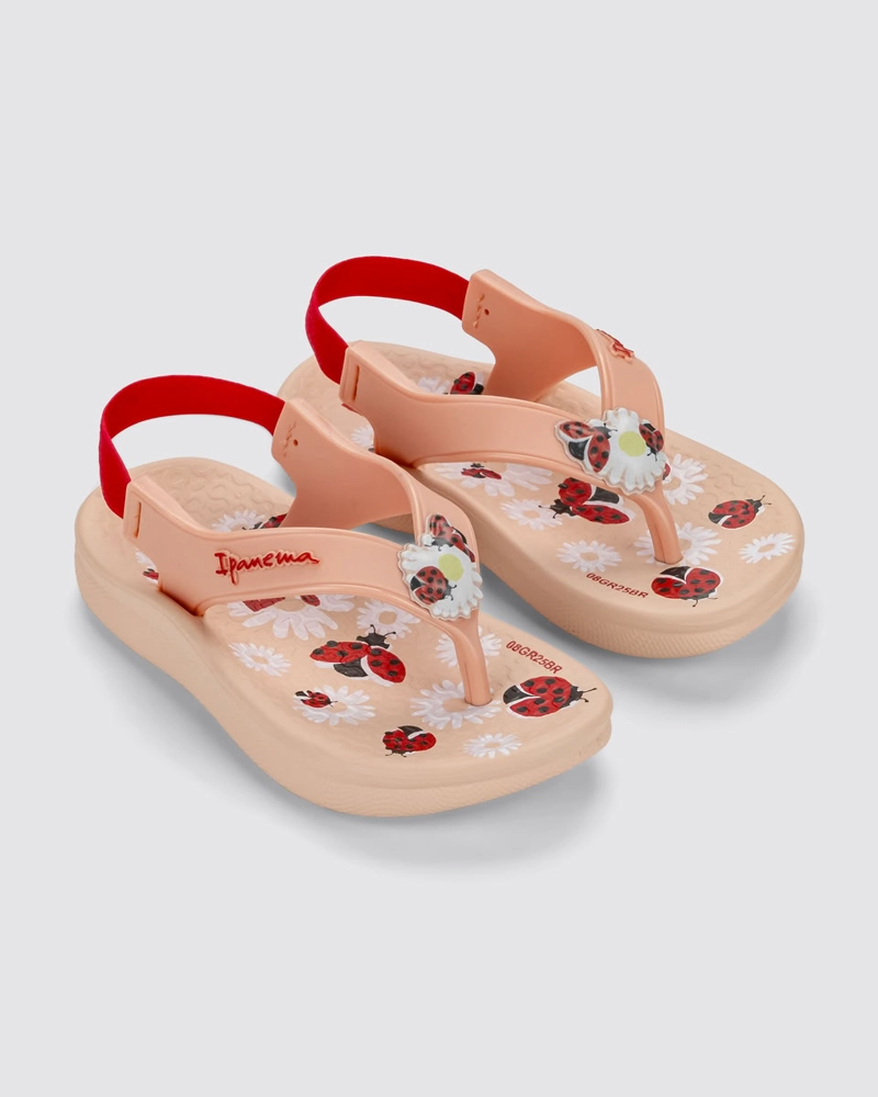 SANDALIA BEBE_ BEIGE CUTE IPANEMA - 2