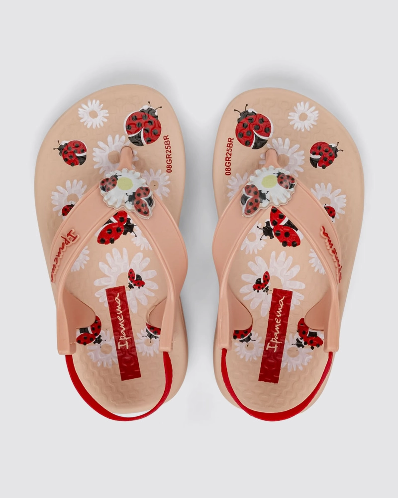 SANDALIA BEBE_ BEIGE CUTE IPANEMA - 3