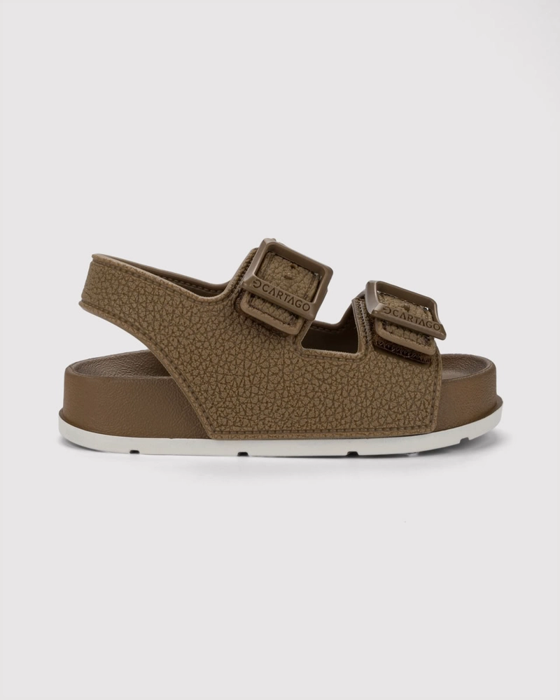 SANDALIA BEBE _ MARRON MILAN 59 CARTAGO - 1