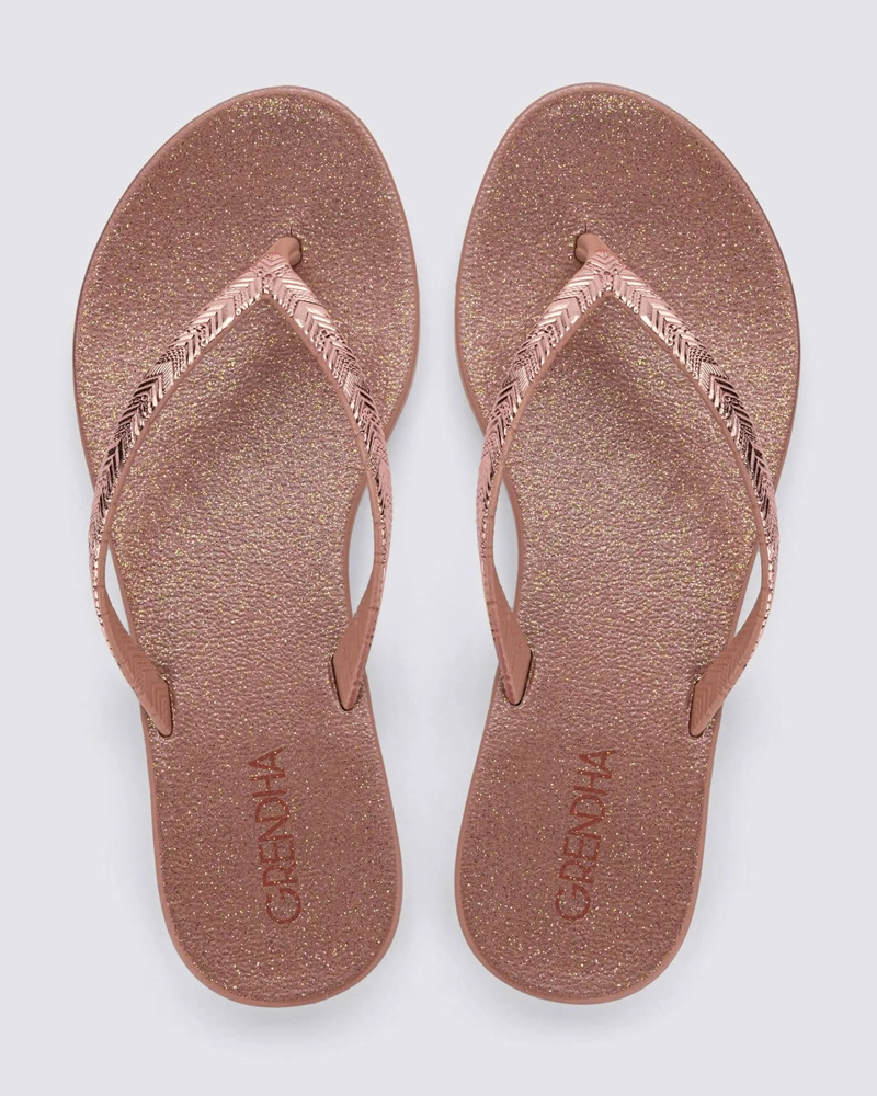 SANDALIA MUJER_ ROSA/GLITTER AMOR GRENDHA - 2