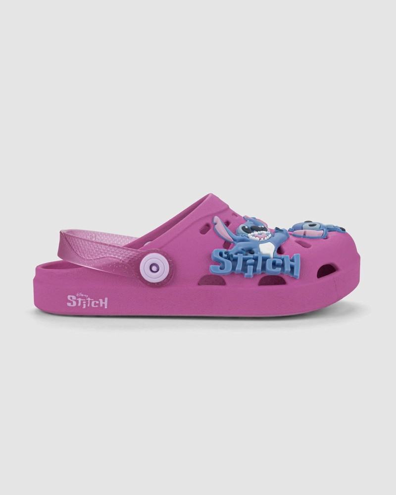 SANDALIA INFANTIL_ LILA/ROSA BABUCH STICH IPANEMA - 1