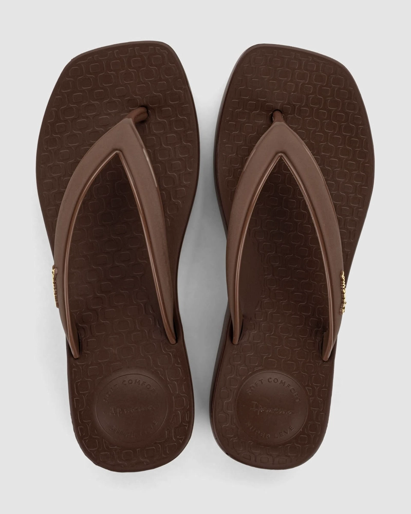SANDALIA MUJER_ CHOCOLATE PLUMA UP IPANEMA - 2