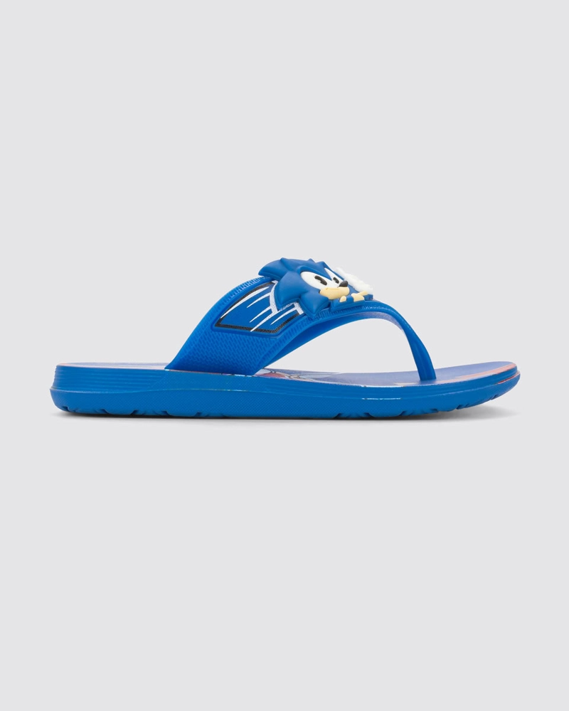 SANDALIA INFANTIL_ AZUL SUPER FLOP SONIC IPANEMA - 1