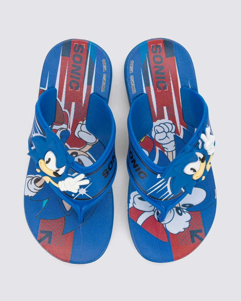 SANDALIA INFANTIL_ AZUL SUPER FLOP SONIC IPANEMA - 2