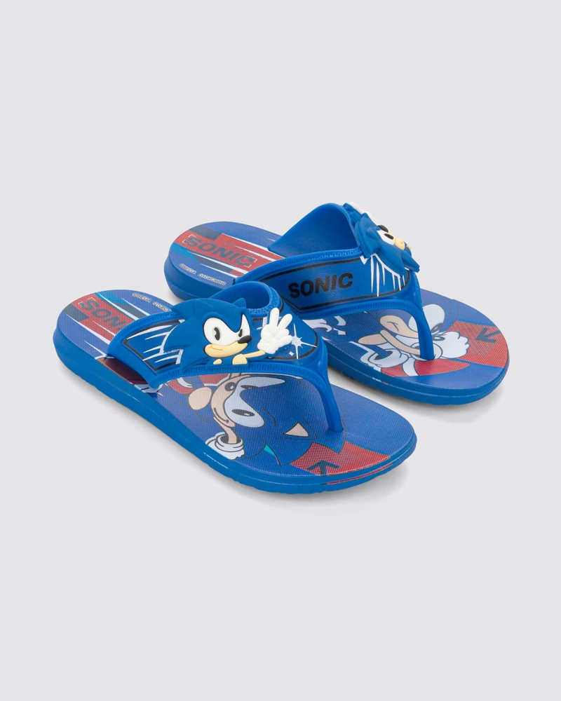 SANDALIA INFANTIL_ AZUL SUPER FLOP SONIC IPANEMA - 3