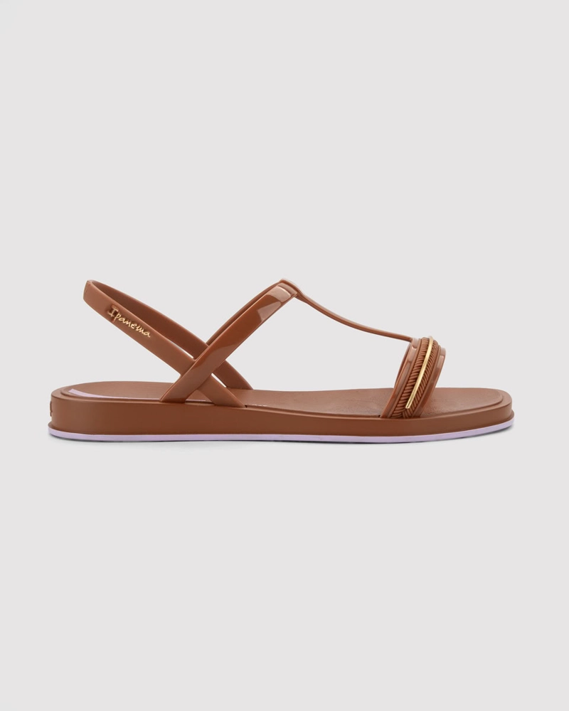 SANDALIA MUJER_ MARRON GLOW SAND 152 IPANEMA - 1