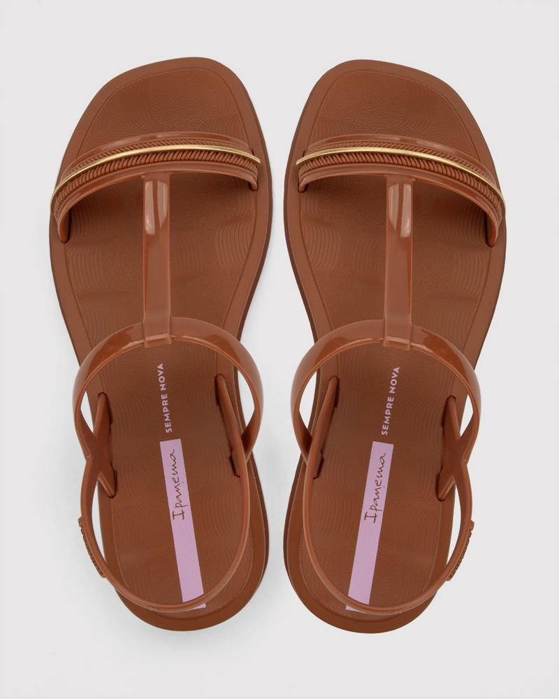 SANDALIA MUJER_ MARRON GLOW SAND 152 IPANEMA - 2