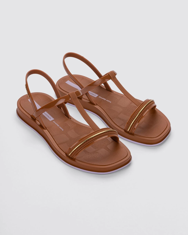 SANDALIA MUJER_ MARRON GLOW SAND 152 IPANEMA - 3