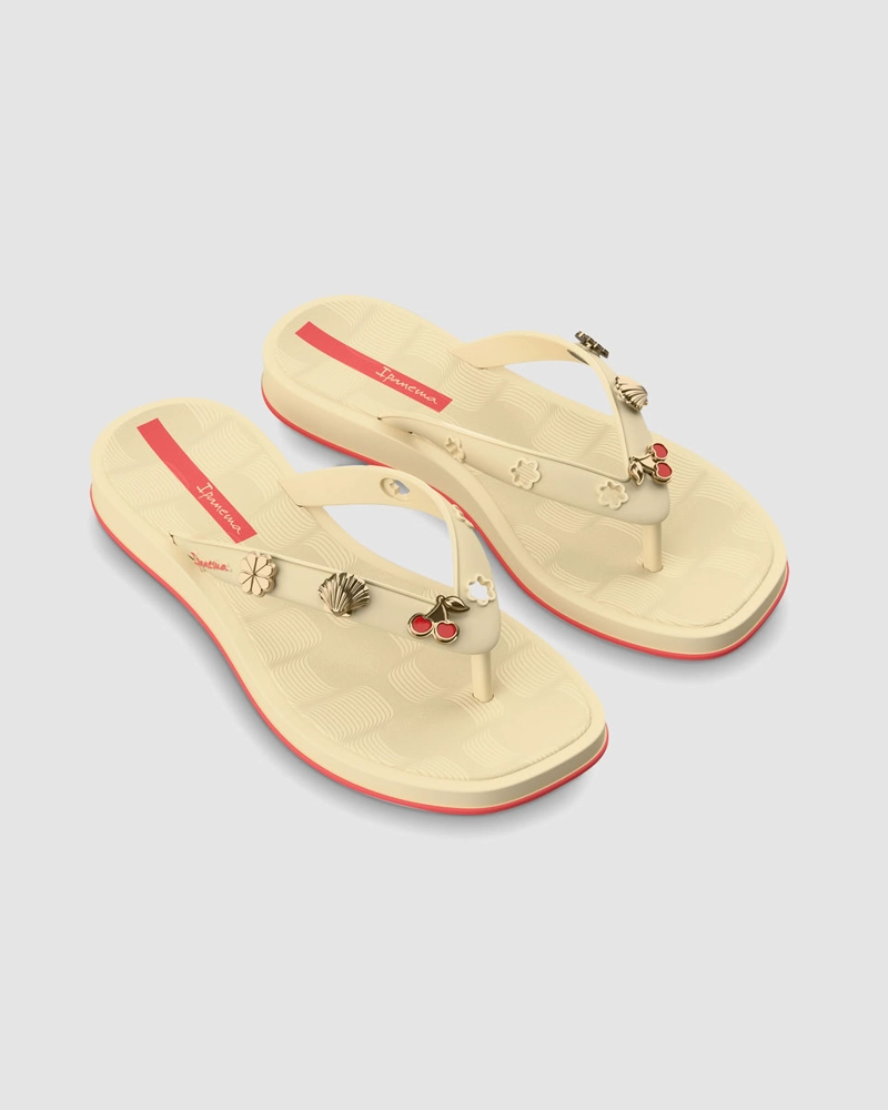 SANDALIA MUJER_ BEIGE PIN MANIA IPANEMA - 2