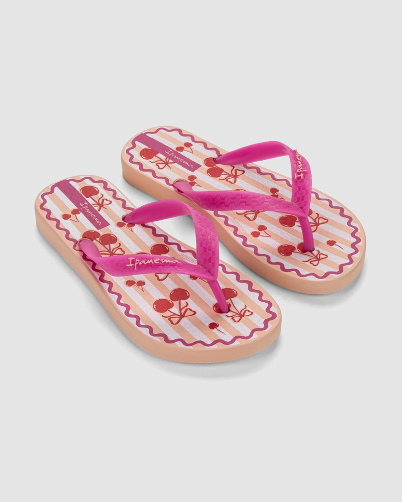 SANDALIA INFANTIL_ BEIGE/ROSA FANTASIA IPANEMA - 2