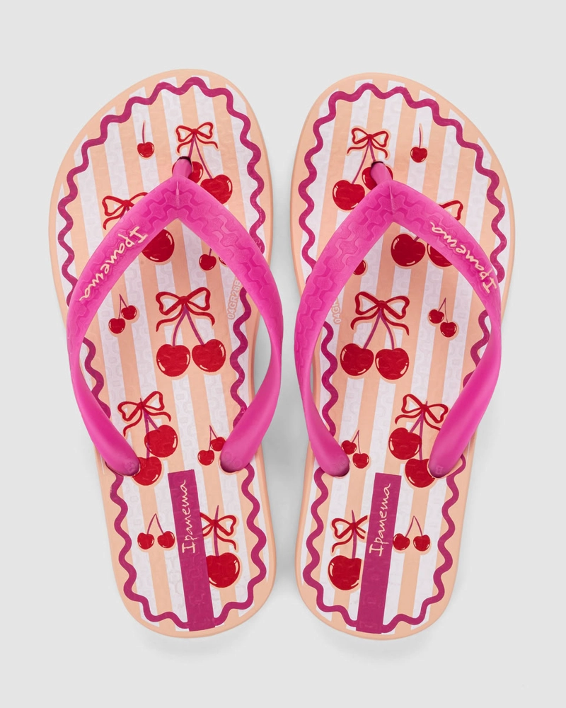SANDALIA INFANTIL_ BEIGE/ROSA FANTASIA IPANEMA - 3