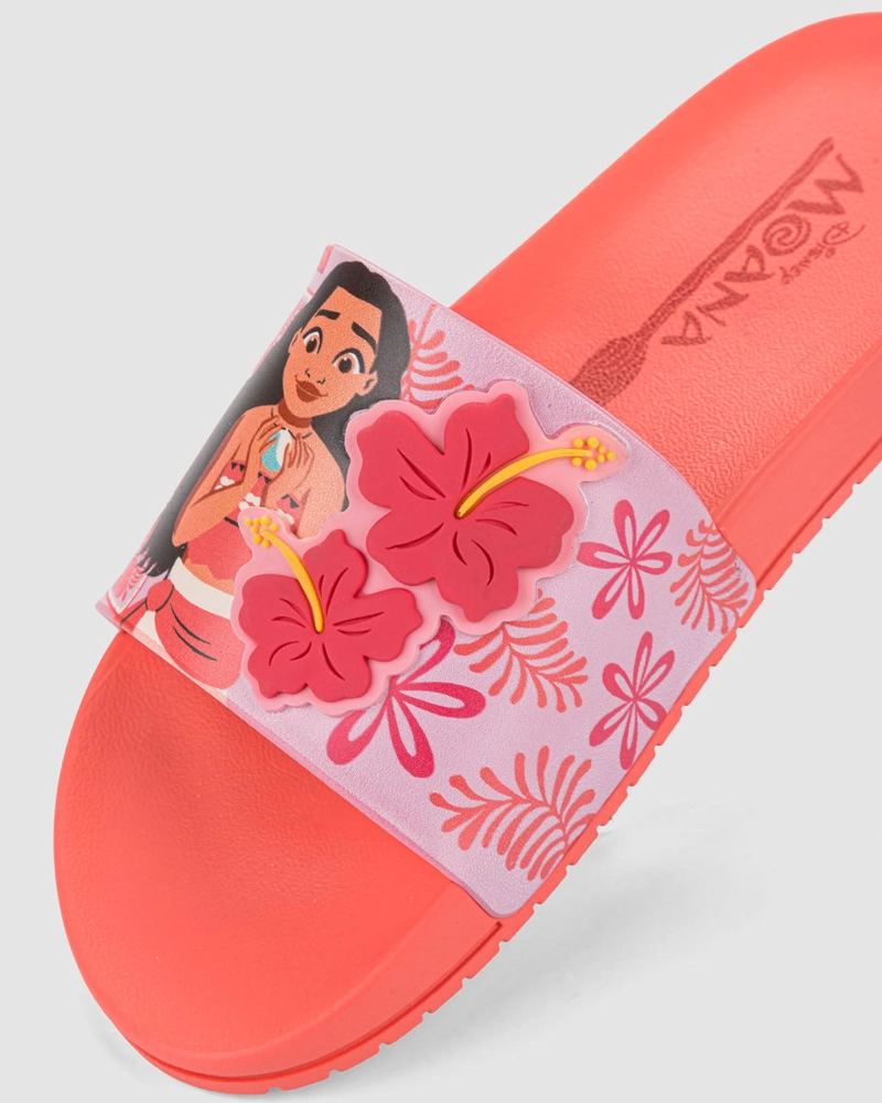SANDALIA INFANTIL_ ROJO/ROSA DISNEY MOANA IPANEMA - 2