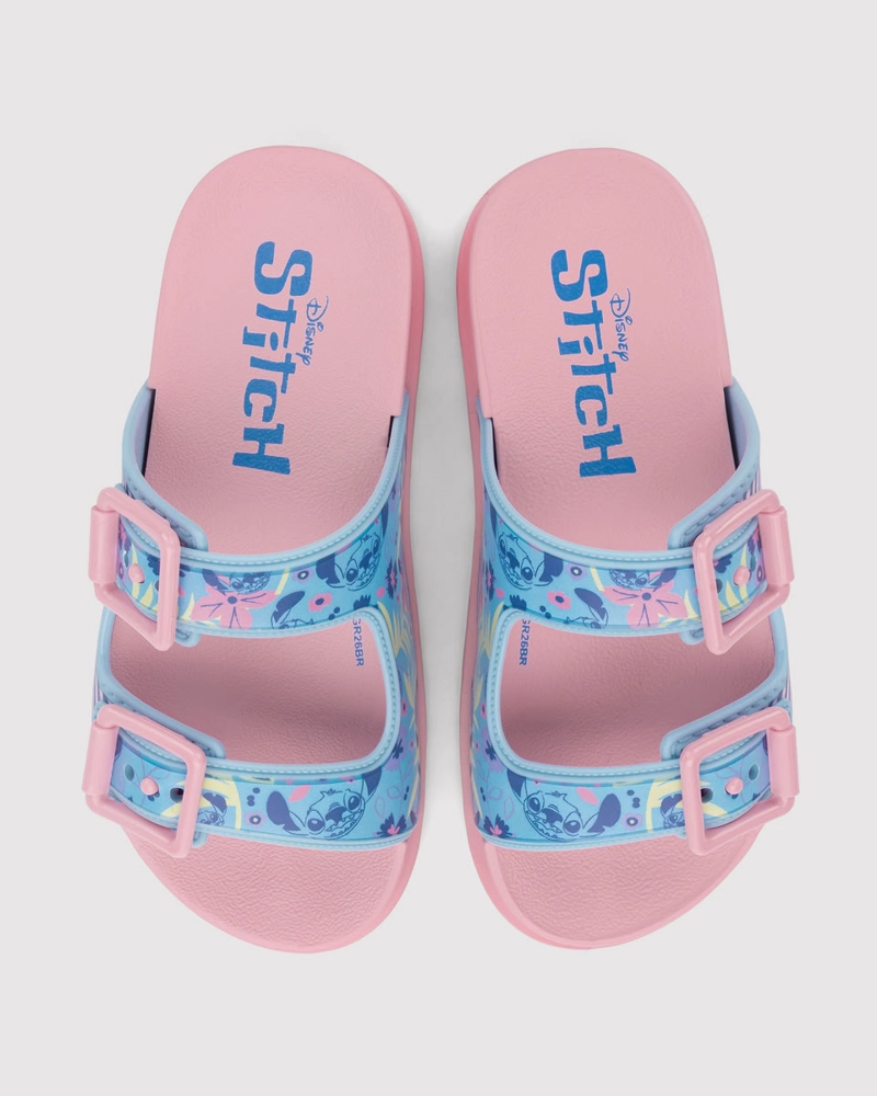 SANDALIA INFANTIL_ AZUL/ROSA DISNEY STICH IPANEMA - 2