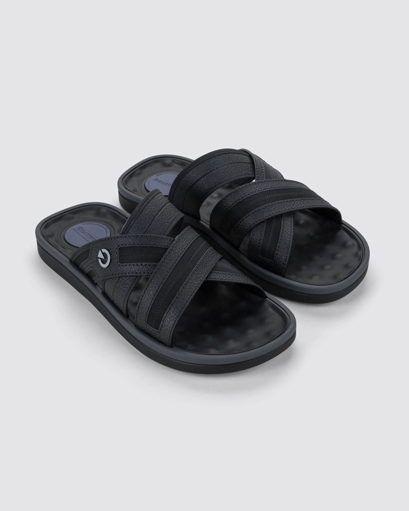 SANDALIA HOMBRE_ NEGRO ALABAMA SLIDE 16 CARTAGO - 2