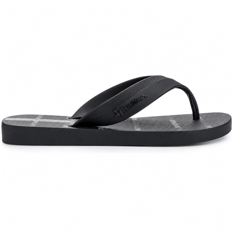 SANDALIA HOMBRE_ NEGRO/GRIS CLASICA IPANEMA 42-43